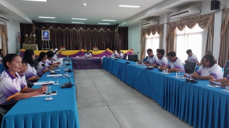 ประชุมคณะกรรมการกองทุนหลักประกันสุขภาพเทศบาลตำบลปักธงชัย วันที่ 26 กันยายน 2567 ณ หอประชุมเทศบาลตำบลปักธงชัย