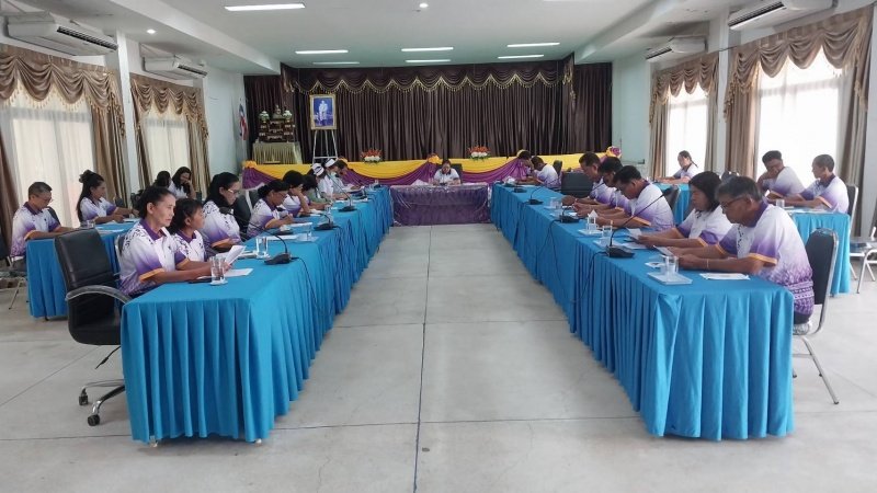 ประชุมคณะกรรมการกองทุนหลักประกันสุขภาพเทศบาลตำบลปักธงชัย วันที่ 26 กันยายน 2567 ณ หอประชุมเทศบาลตำบลปักธงชัย