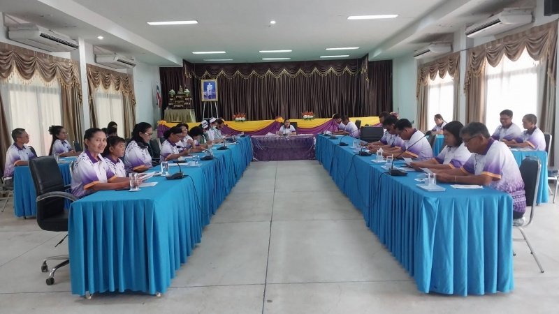 ประชุมคณะกรรมการกองทุนหลักประกันสุขภาพเทศบาลตำบลปักธงชัย วันที่ 26 กันยายน 2567 ณ หอประชุมเทศบาลตำบลปักธงชัย