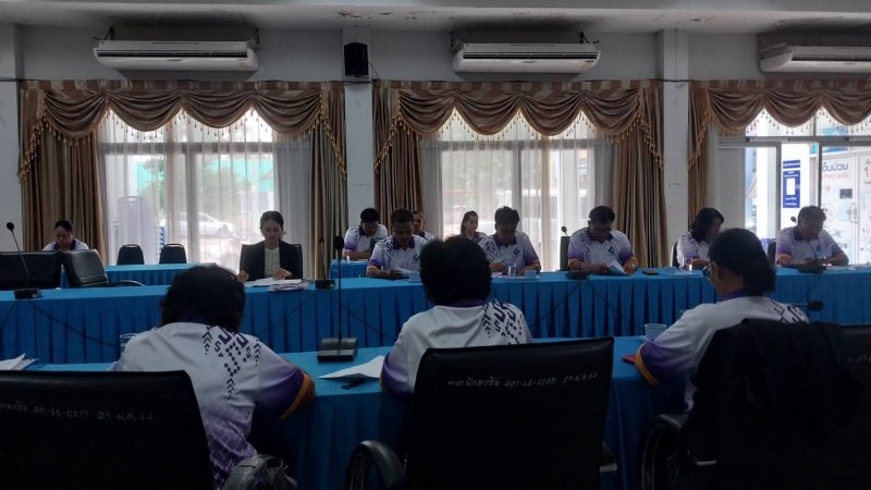 ประชุมคณะกรรมการกองทุนหลักประกันสุขภาพเทศบาลตำบลปักธงชัย วันที่ 26 กันยายน 2567 ณ หอประชุมเทศบาลตำบลปักธงชัย