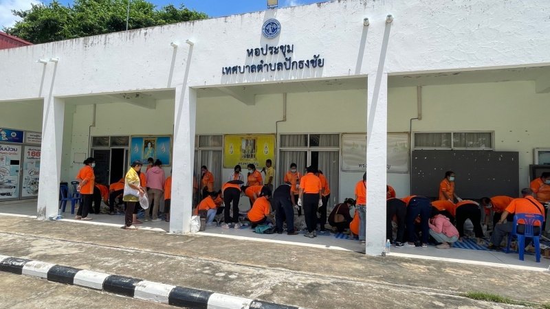 โครงการรณรงค์คัดแยกขยะตั้งแต่ต้นทาง ประจำปีงบประมาณ พ.ศ. 2567 วันที่ 5 กันยายน 2567 ณ หอประชุมเทศบาลตำบลปักธงชัย