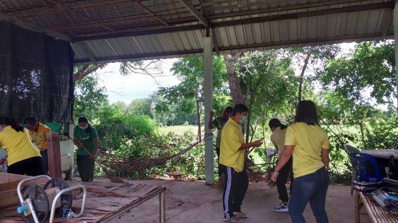 เทศบาลตำบลปักธงชัยจัดกิจกรรม 5ส ทุกวันพุธ ของสัปดาห์ พื่อความปลอดภัยในการทำงาน​​ สะสาง สะดวก สะอาด เป็นการพัฒนาสถานที่ สุขลักษณะ สร้างนิสัย เป็นการพัฒนาคน