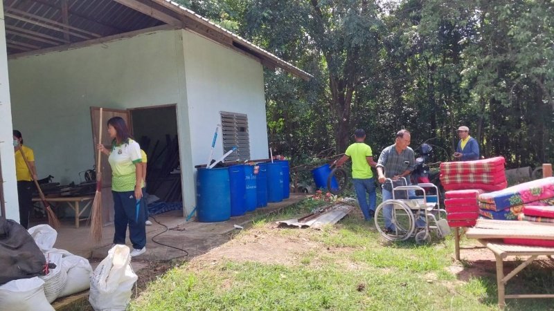 เทศบาลตำบลปักธงชัยจัดกิจกรรม 5ส ทุกวันพุธ ของสัปดาห์ พื่อความปลอดภัยในการทำงาน​​ สะสาง สะดวก สะอาด เป็นการพัฒนาสถานที่ สุขลักษณะ สร้างนิสัย เป็นการพัฒนาคน