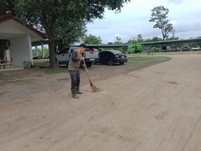 เทศบาลตำบลปักธงชัยจัดกิจกรรม 5ส ทุกวันพุธ ของสัปดาห์ พื่อความปลอดภัยในการทำงาน​​ สะสาง สะดวก สะอาด เป็นการพัฒนาสถานที่ สุขลักษณะ สร้างนิสัย เป็นการพัฒนาคน