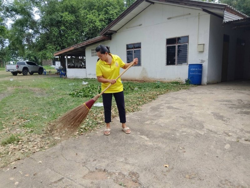 เทศบาลตำบลปักธงชัยจัดกิจกรรม 5ส ทุกวันพุธ ของสัปดาห์ พื่อความปลอดภัยในการทำงาน​​ สะสาง สะดวก สะอาด เป็นการพัฒนาสถานที่ สุขลักษณะ สร้างนิสัย เป็นการพัฒนาคน