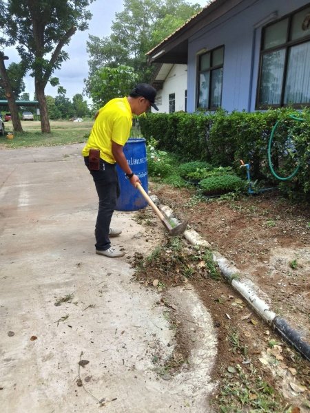 เทศบาลตำบลปักธงชัยจัดกิจกรรม 5ส ทุกวันพุธ ของสัปดาห์ พื่อความปลอดภัยในการทำงาน​​ สะสาง สะดวก สะอาด เป็นการพัฒนาสถานที่ สุขลักษณะ สร้างนิสัย เป็นการพัฒนาคน