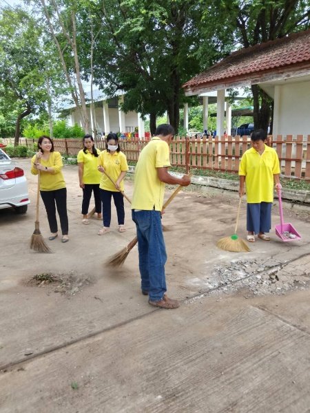 เทศบาลตำบลปักธงชัยจัดกิจกรรม 5ส ทุกวันพุธ ของสัปดาห์ พื่อความปลอดภัยในการทำงาน​​ สะสาง สะดวก สะอาด เป็นการพัฒนาสถานที่ สุขลักษณะ สร้างนิสัย เป็นการพัฒนาคน
