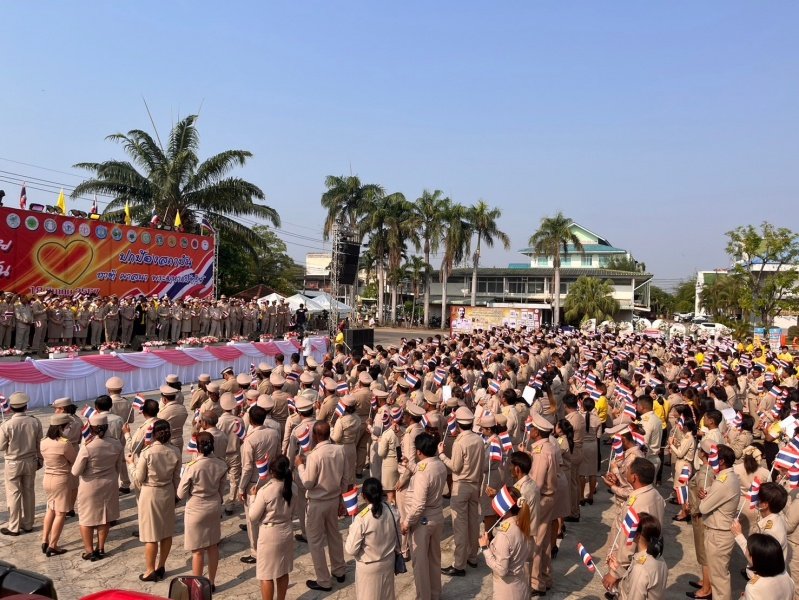 ร่วมพิธีถวายราชสักการะและกล่าวถวายสดุดีพระบาทสมเด็จพระจุลจอมเกล้าเจ้าอยู่หัว เนื่องใน "วันท้องถิ่นไทย" ประจำปี 2567 วันที่ 18 มีนาคม 2567 ณ พระบรมราชานุสาวรีย์พระบาทสมเด็จพระจุลจอมเกล้าเจ้าอยู่หัว บริเวณหน้าที่ว่าการอำเภอปักธงชัย