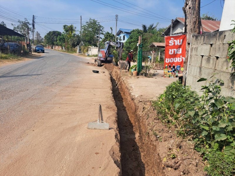 เทศบาลตำบลปักธงชัยออกตรวจงานโครงการก่อสร้างช่วงเดือนพฤษภาคม – มิถุนายน 2567