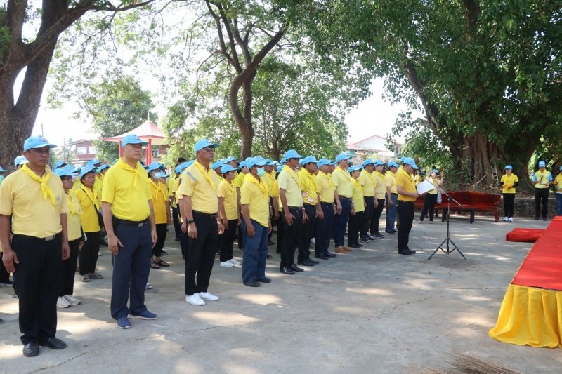 อำเภอปักธงชัย ร่วมกับเทศบาลตำบลปักธงชัยจัดกิจกรรมจิตอาสาพัฒนาเนื่องในโอกาสวันสำคัญของชาติไทย ประจำปี 2567 ในวันศุกร์ที่ 3 พฤษภาคม 2567 ณ วัดโพธิ์ทอง หมู่ที่ 5 ตำบลเมืองปัก อำเภอปักธงชัย นครราชสีมา