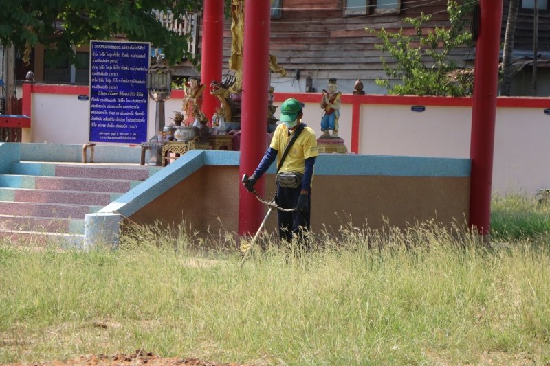 อำเภอปักธงชัย ร่วมกับเทศบาลตำบลปักธงชัยจัดกิจกรรมจิตอาสาพัฒนาเนื่องในโอกาสวันสำคัญของชาติไทย ประจำปี 2567 ในวันศุกร์ที่ 3 พฤษภาคม 2567 ณ วัดโพธิ์ทอง หมู่ที่ 5 ตำบลเมืองปัก อำเภอปักธงชัย นครราชสีมา