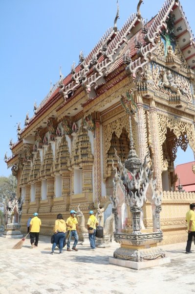 อำเภอปักธงชัย ร่วมกับเทศบาลตำบลปักธงชัยจัดกิจกรรมจิตอาสาพัฒนาเนื่องในโอกาสวันสำคัญของชาติไทย ประจำปี 2567 ในวันศุกร์ที่ 3 พฤษภาคม 2567 ณ วัดโพธิ์ทอง หมู่ที่ 5 ตำบลเมืองปัก อำเภอปักธงชัย นครราชสีมา