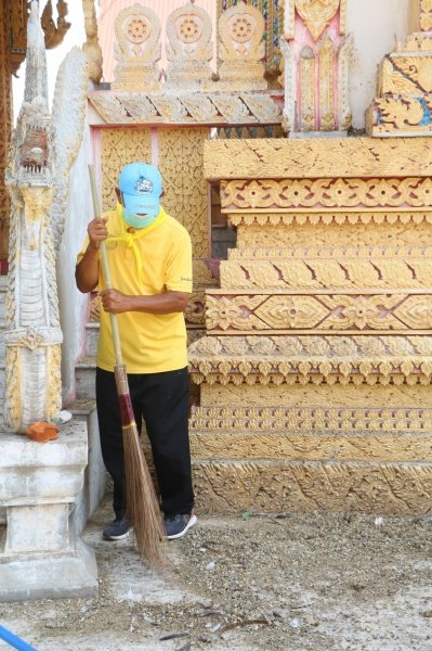 อำเภอปักธงชัย ร่วมกับเทศบาลตำบลปักธงชัยจัดกิจกรรมจิตอาสาพัฒนาเนื่องในโอกาสวันสำคัญของชาติไทย ประจำปี 2567 ในวันศุกร์ที่ 3 พฤษภาคม 2567 ณ วัดโพธิ์ทอง หมู่ที่ 5 ตำบลเมืองปัก อำเภอปักธงชัย นครราชสีมา