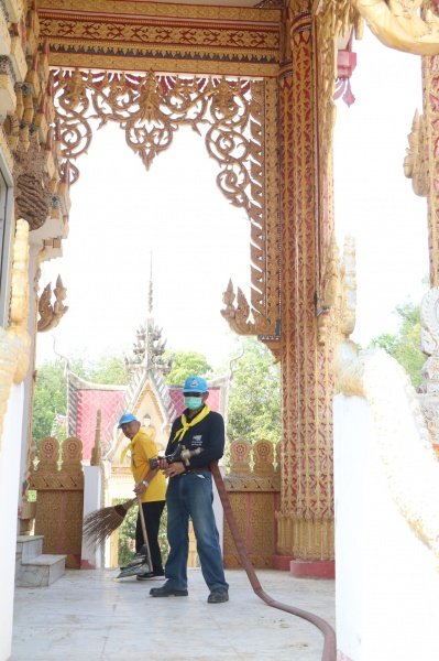 อำเภอปักธงชัย ร่วมกับเทศบาลตำบลปักธงชัยจัดกิจกรรมจิตอาสาพัฒนาเนื่องในโอกาสวันสำคัญของชาติไทย ประจำปี 2567 ในวันศุกร์ที่ 3 พฤษภาคม 2567 ณ วัดโพธิ์ทอง หมู่ที่ 5 ตำบลเมืองปัก อำเภอปักธงชัย นครราชสีมา