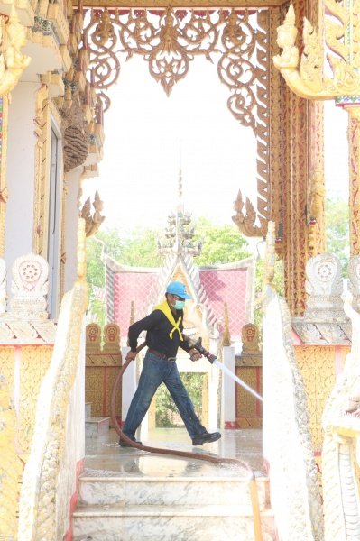 อำเภอปักธงชัย ร่วมกับเทศบาลตำบลปักธงชัยจัดกิจกรรมจิตอาสาพัฒนาเนื่องในโอกาสวันสำคัญของชาติไทย ประจำปี 2567 ในวันศุกร์ที่ 3 พฤษภาคม 2567 ณ วัดโพธิ์ทอง หมู่ที่ 5 ตำบลเมืองปัก อำเภอปักธงชัย นครราชสีมา