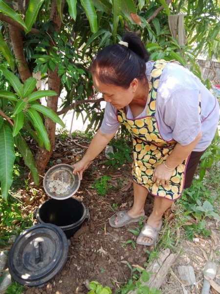 โครงการถังขยะเปียกลดโลกร้อน เพื่อเป็นการกระตุ้น สร้างความตื่นตัวแก่ประชาชนในการจัดทำถังขยะเปียกให้แก่ครัวเรื่อนในพื้นที่รับผิดชอบช่วงเดือนมกราคม – มีนาคม 2567