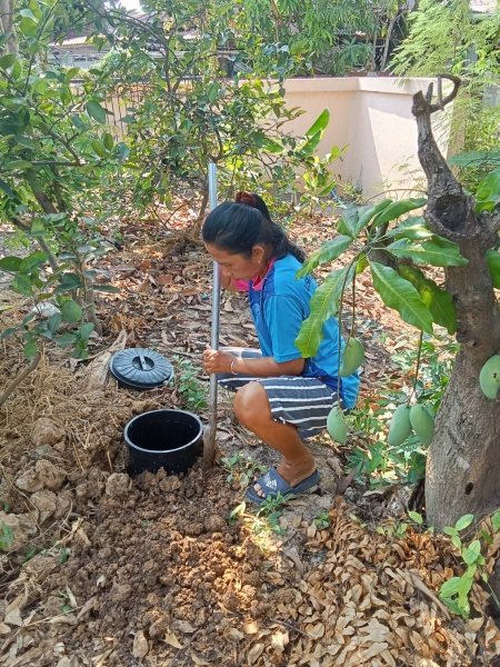 โครงการถังขยะเปียกลดโลกร้อน เพื่อเป็นการกระตุ้น สร้างความตื่นตัวแก่ประชาชนในการจัดทำถังขยะเปียกให้แก่ครัวเรื่อนในพื้นที่รับผิดชอบช่วงเดือนมกราคม – มีนาคม 2567