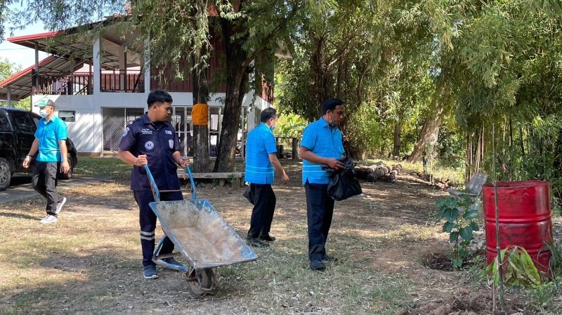 เทศบาลตำบลปักธงชัย จัดกิจกรรมทำความสะอาดวัดโพธิ์ศรี เพื่อเฉลิมพระเกียรติ สมเด็จพระเจ้าลูกเธอ เจ้าฟ้าสิริวัณณวรี นารีรัตนราชกัญญา เนื่องในโอกาสวันคล้ายวันประสูติ ครบ 3 รอบ 8 มกราคม 2566