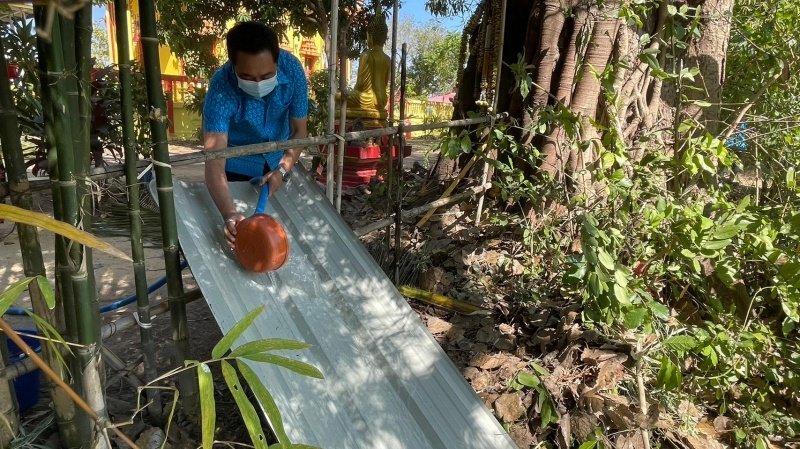 เทศบาลตำบลปักธงชัย จัดกิจกรรมทำความสะอาดวัดโพธิ์ศรี เพื่อเฉลิมพระเกียรติ สมเด็จพระเจ้าลูกเธอ เจ้าฟ้าสิริวัณณวรี นารีรัตนราชกัญญา เนื่องในโอกาสวันคล้ายวันประสูติ ครบ 3 รอบ 8 มกราคม 2566