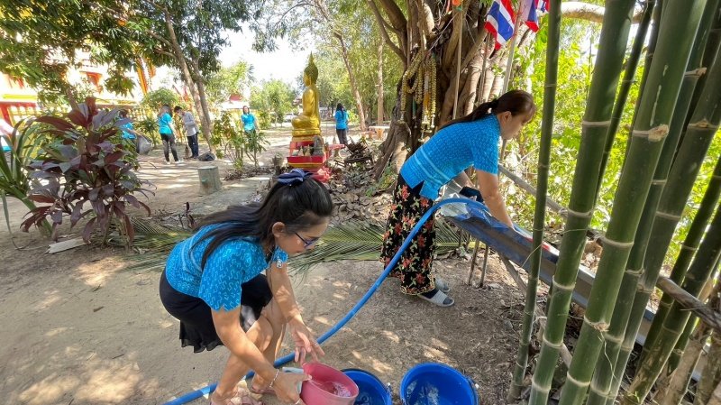 เทศบาลตำบลปักธงชัย จัดกิจกรรมทำความสะอาดวัดโพธิ์ศรี เพื่อเฉลิมพระเกียรติ สมเด็จพระเจ้าลูกเธอ เจ้าฟ้าสิริวัณณวรี นารีรัตนราชกัญญา เนื่องในโอกาสวันคล้ายวันประสูติ ครบ 3 รอบ 8 มกราคม 2566