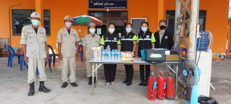 เทศบาลตำบลปักธงชัยตั้งจุดบริการประชาชน (ด่านชุมชน) ช่วงเทศกาลปีใหม่ 2565 วันที่ 29 ธันวาคม 2564 - 4 มกราคม 2565 เพื่อดูแลความปลอดภัยให้กับประชาชนในพื้นที่และผู้ใช้รถใช้ถนน ชีวิตวิถีใหม่ ขับขี่อยา่งปลอดภัย ไร้อุบัติเหตุ