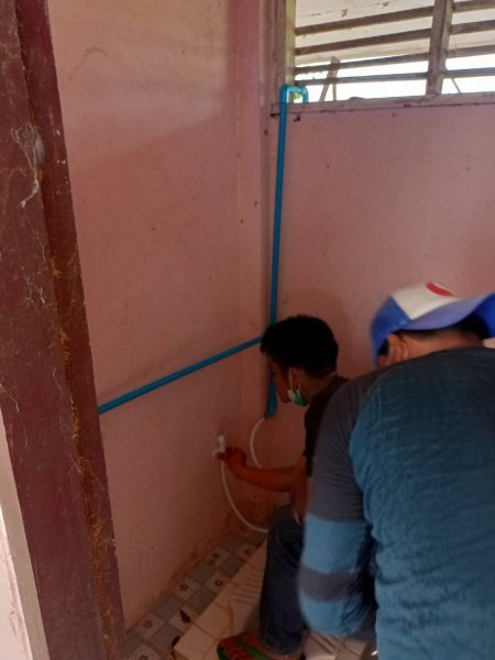 เทศบาลตำบลปักธงชัย เตรียมสถานที่ศูนย์แยกกักตัวในชุมชน Community Isolation (CI) ประจำปี พ.ศ. 2564 ณ โรงเรียนโพธิ์ทอง บ้านโรงนา ตำบลเมืองปัก อำเภอปักธงชัย จังหวัดนครราชสีมา