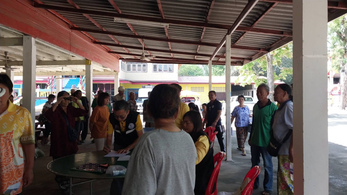 เทศบาลตำบลปักธงชัย ออกจ่ายเบี้ยยังชีพผู้สูงอายุ ผู้พิการ ผู้ป่วยฯ และบริการจัดเก็บค่าธรรมเนียมการเก็บขนขยะ ประจำเดือนมีนาคม 2568