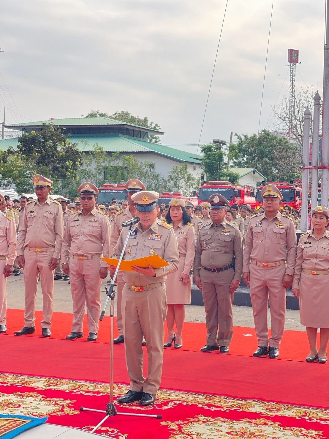 เทศบาลตำบลปักธงชัยร่วมพิธีถวายราชสักการะและกล่าวถวายราชสดุดี พระบาทสมเด็จพระจุลจอมเกล้าเจ้าอยู่หัว เนื่องในวันท้องถิ่นไทย ประจำปี 2568 ณ บริเวณลานพระบรมราชานุสาวรีย์ พระบาทสมเด็จพระจุลจอมเกล้าเจ้าอยู่หัว วันอังคารที่ 18 มีนาคม 2568
