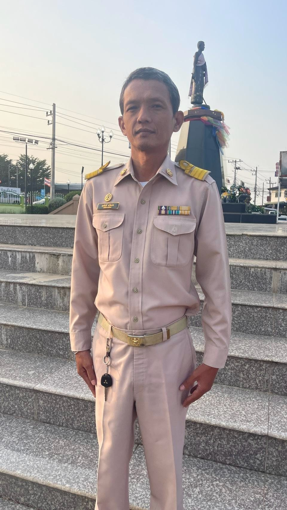 เทศบาลตำบลปักธงชัยร่วมพิธีถวายราชสักการะและกล่าวถวายราชสดุดี พระบาทสมเด็จพระจุลจอมเกล้าเจ้าอยู่หัว เนื่องในวันท้องถิ่นไทย ประจำปี 2568 ณ บริเวณลานพระบรมราชานุสาวรีย์ พระบาทสมเด็จพระจุลจอมเกล้าเจ้าอยู่หัว วันอังคารที่ 18 มีนาคม 2568