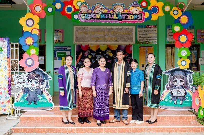 ศูนย์พัฒนาเด็กเล็กเทศบาลตำบลปักธงชัย จัดพิธีมอบวุฒิบัตรบัณฑิตน้อย ประจำปีการศึกษา 2567 วันที่ 21 มีนาคม 2568