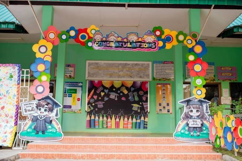 ศูนย์พัฒนาเด็กเล็กเทศบาลตำบลปักธงชัย จัดพิธีมอบวุฒิบัตรบัณฑิตน้อย ประจำปีการศึกษา 2567 วันที่ 21 มีนาคม 2568